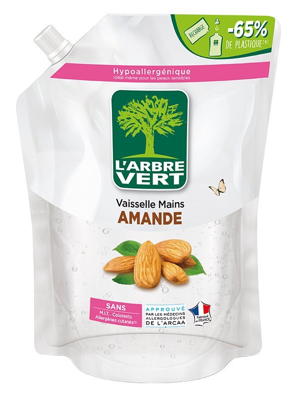 Засіб для ручного миття посуду L'ARBRE VERT Мигдаль 1л